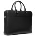 Men's Explorer Leather Logo Briefcase