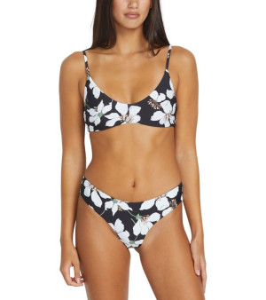 Volcom, Juniors' Midnight Lily Bikini Top & Bottoms