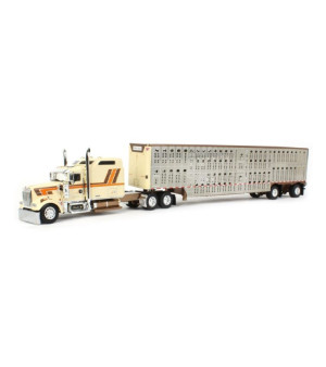 First Gear, 1/64 Kenworth with Wilson Silverstar Livestock Trailer, Big Rigs: Paradise Trucking, DCP by