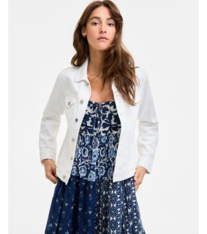 Lucky Brand, Cotton Denim Trucker Jacket