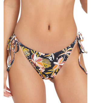 Volcom, Juniors' Fronds Forever Printed Side-Tie Bottoms