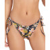 Juniors' Fronds Forever Printed Side-Tie Bottoms