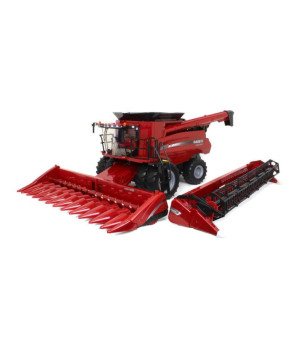 1/16 Big Farm Case IH Combine with Grain & Corn Heads