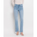 Women's High Rise Mini Bootcut Jeans