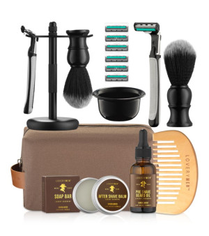 Lovery, 15-Pc. Men Ultimate Beard Shaving Kit Gift Set