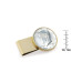 Men's JFK Half Dollar Stainless Steel Coin Money Clip