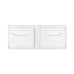 Men's Laser-Pattern Logo Slim-Fold Logo Wallet