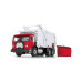 1/34 Red & White Peterbilt Model 520 with Wittke Front Loader & Dumpster