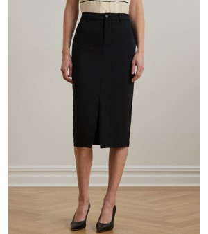 Lauren Ralph Lauren, Petite Stretch Cady Pencil Skirt