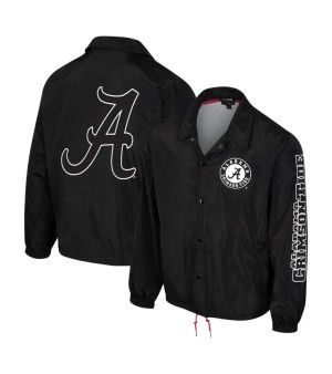 The Wild Collective, Men's and Women's Black Alabama Crimson Tide Coaches Full-Snap Jacket