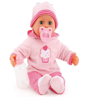 Bayer Design, - First Words Baby - Cupcake Doll Set