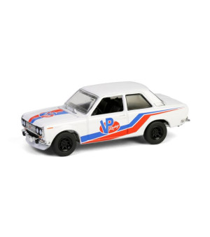 Greenlight Collectibles, 1/64 1968 Datsun 510 Widebody Coupe Racing Fuels, Running on Empty