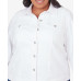 Plus Size Classic Fit Denim Jacket