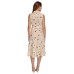 Women's Floral-Print Button-Down Tie-Front Cotton Shirtdress