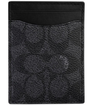COACH, Men's Money Clip Card Case