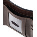 Men's Leather Trifold Wallet with Contrast Color Edge