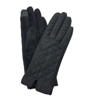 Marcus Adler, Women's Quilted Faux Suede Touchscreen Glove