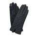 Women's Quilted Faux Suede Touchscreen Glove