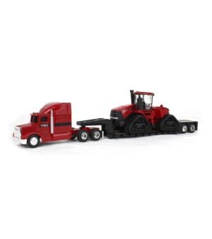 ERTL, 1/64 Case IH AFS Connect Steiger Quadtrac with Semi & Lowboy Trailer