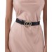 Double-Circle Rhinestone Belt