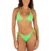 Juniors' Reversible Triangle Bikini Top & Bottoms