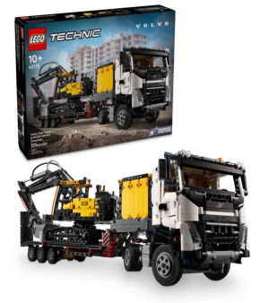 LEGO®, Technic Volvo FMX Truck EC230 Electric Excavator Building Toy Set 42175, 2274 Pieces