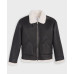 Men's Aviator Faux-Sherpa Jacket