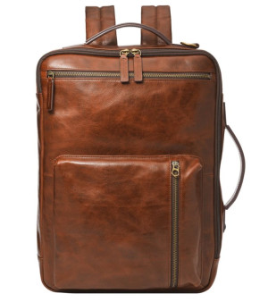 Fossil, Men's Buckner Leather Convertible Backpack