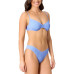 Juniors' Smocked Underwire Bikini Top & Smocked High-Leg V-Hipster Bottoms