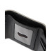 Men's Leather Trifold Wallet with Contrast Color Edge