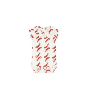 Vild House of Little, Baby Vild Lab No.8 - Rare Living Lobsters, Organic Cotton Bodysuit