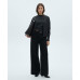 Women's Belt Straight-Fit Pants