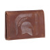 Men's Michigan State Spartans Leather Team Tri-Fold Wallet