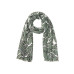 Abstract Leaf Print Scarf