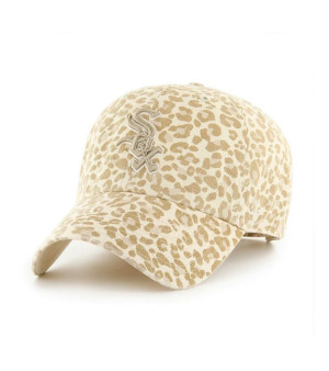 '47 Brand, 47 Brand Women's Natural Chicago White Sox Panthera Clean Up Adjustable Hat