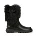 Women's Brina-Fur Mid Shaft Lug Sole Boots