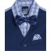 Baby Boys Shirt, Solid Twill Vest, Pants & Bowtie Set
