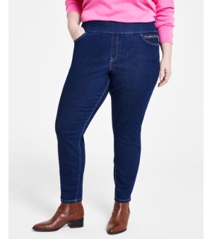 Tommy Hilfiger, Plus Size TH Flex Gramercy Pull-On Jeans