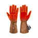 5V Battery Heated Leather Dress Glove - Women's - Tan - XS