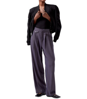 French Connection, Women's Carmine High-Rise Flannel Pants