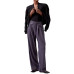 Women's Carmine High-Rise Flannel Pants