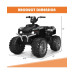 12V Kids Ride on ATV with LED Lights and Treaded Tires and LED lights