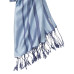 Stripe & Bubble Motif Scarf
