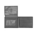 Men's Cloudy Passcase Leather Wallet