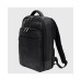 13” Laptop Travel Backpack Genuine Leather Slim Carry On Daypack