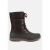 Delphine knitted collar lace up boots