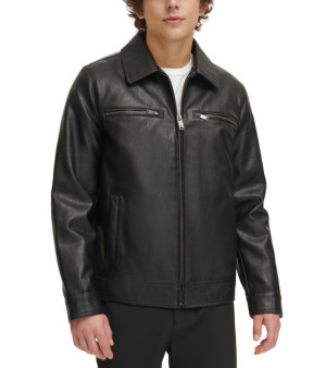 Dockers, Men's Classic Faux-Leather Jacket
