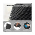12-Piece Puzzle Interlocking Flooring Mat with Anti-Slip and Waterproof Surface