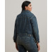 Plus Size Denim Trucker Jacket