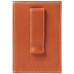 Men's Burnished Leather Card Case & Money Clip